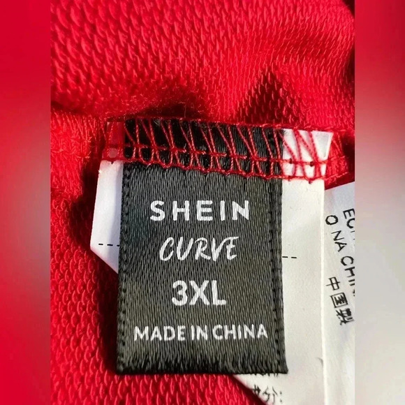 SHEIN Curve | ladies plus size reindeer holiday top. Size: 3XL - Picture 10 of 11